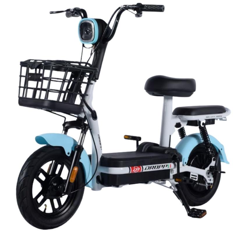 Bicicleta Eletrica Scooter Aro 14 Dropp Joy City 500W - Bicicleta